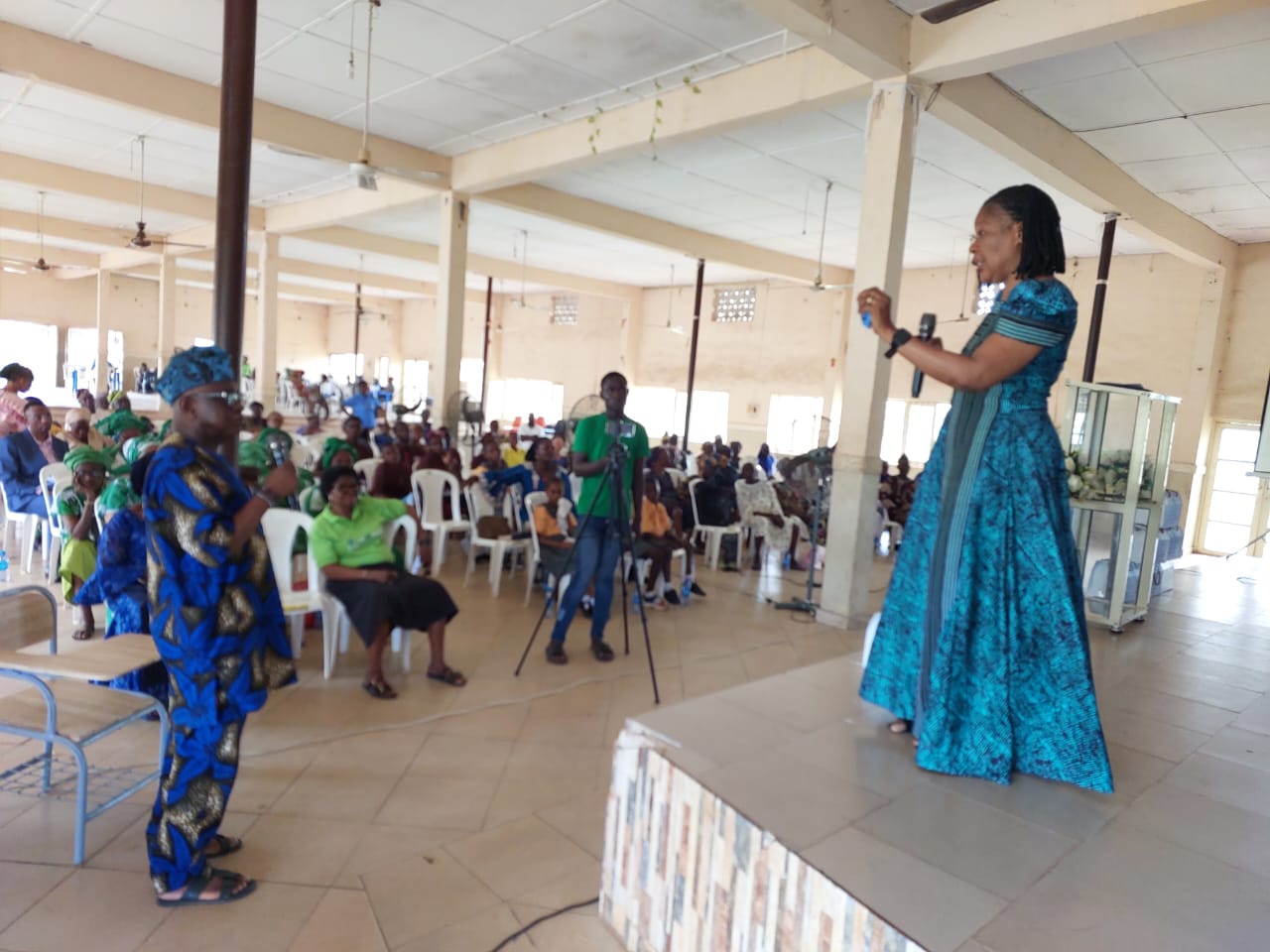 Health clinic community gathering
